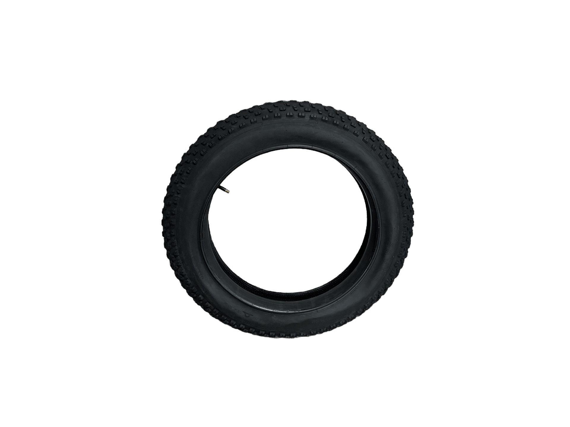 20 x 4.0 Fatbike Buitenband - Noppenband - Zwart zonder bedrukking - Dailyride