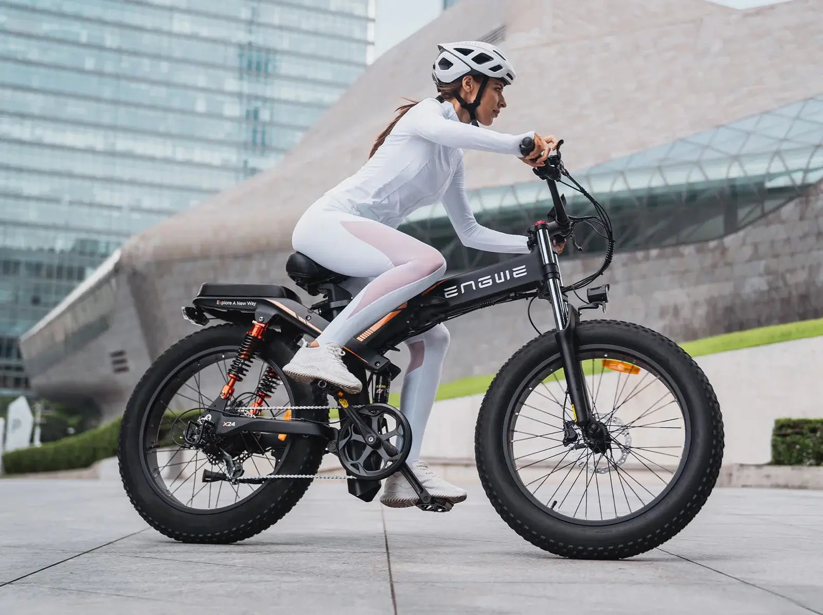 Engwe X24 - Zwart (1 accu versie) - Dailyride