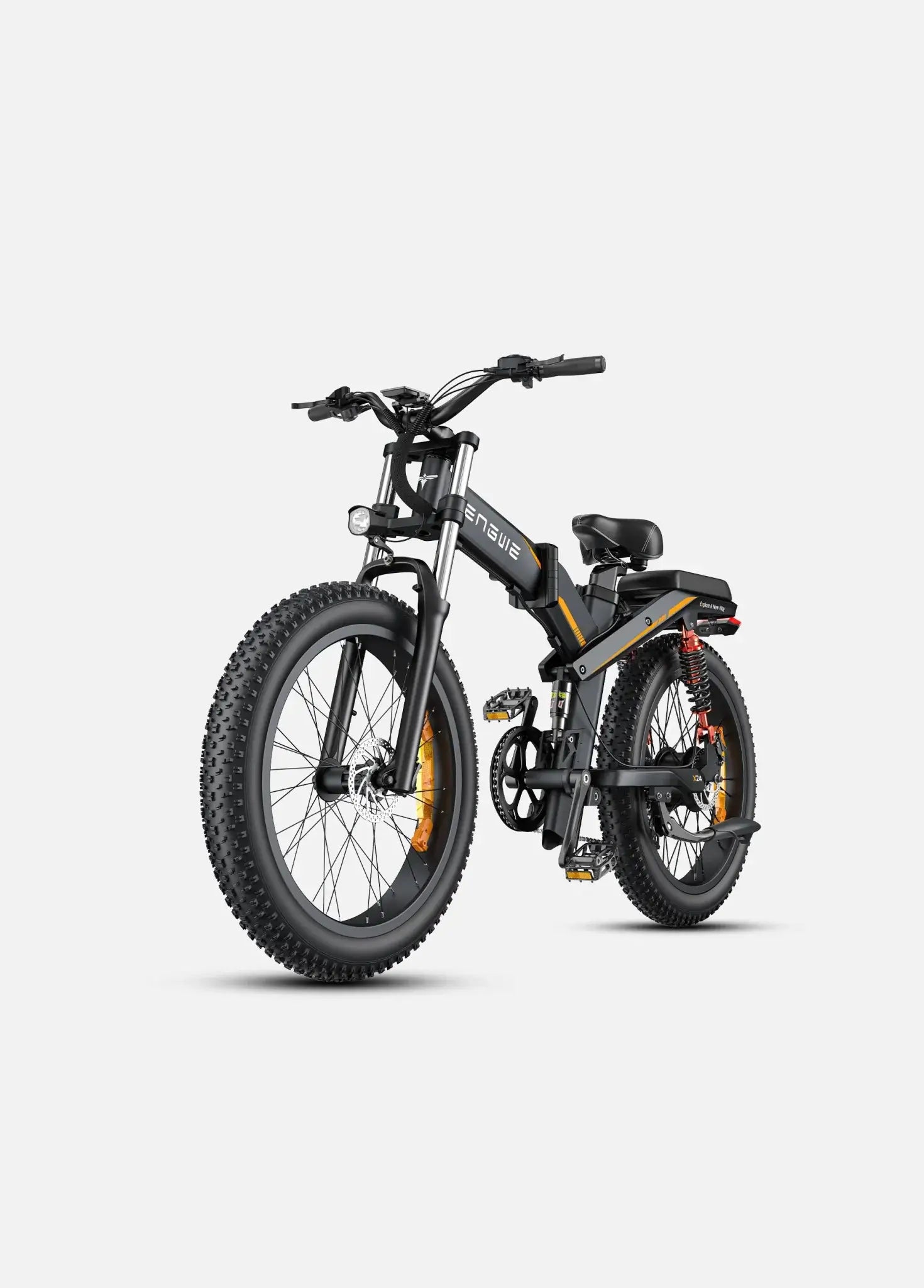 Engwe X24 - Zwart (1 accu versie) - Dailyride